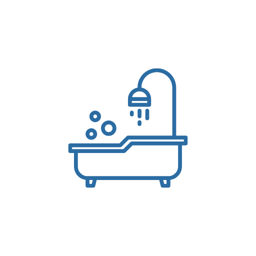 bathtub remodel icon