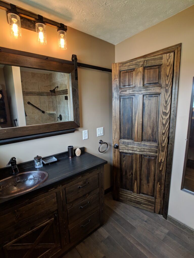bathroom redesign wood