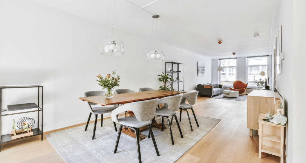 Convert Dining Room To Office With French Doors