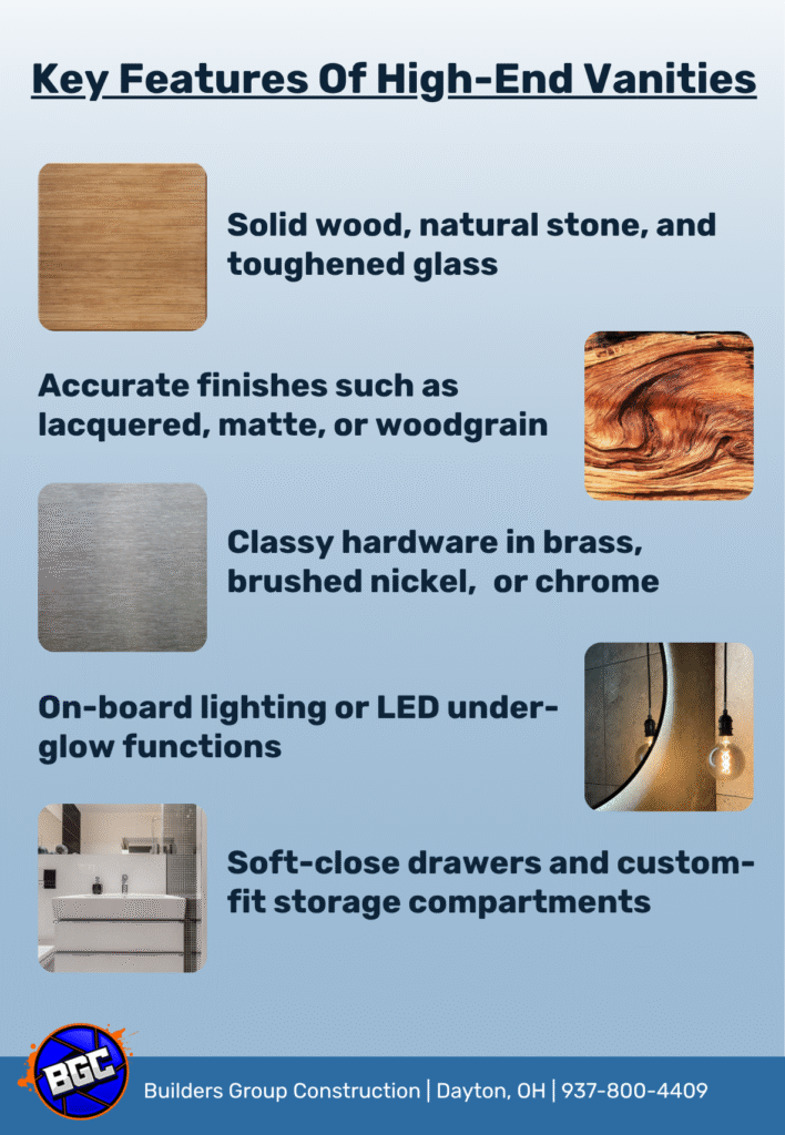 Key Features Of High-End Vanities