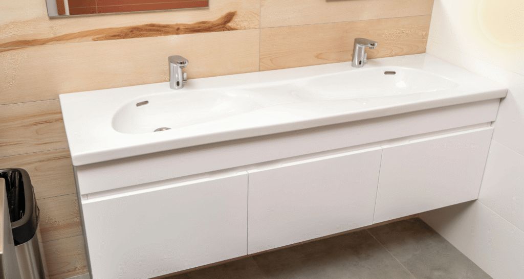 Wall-Mounted Bathroom Sink
