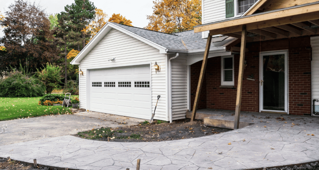 master bedroom over garage addition