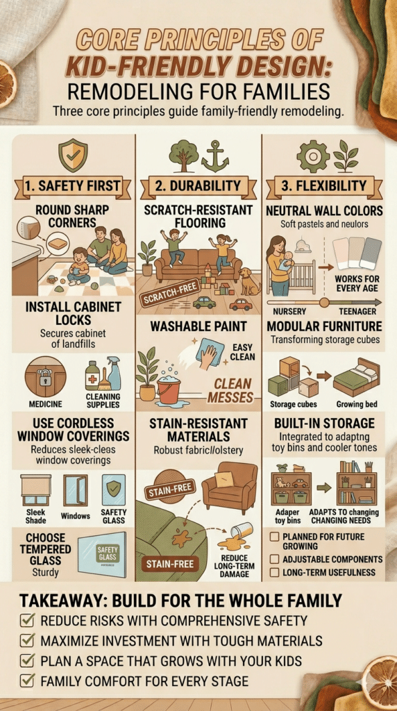 Kid-Friendly Home Remodeling in Dayton: Designing Spaces that Grow with You