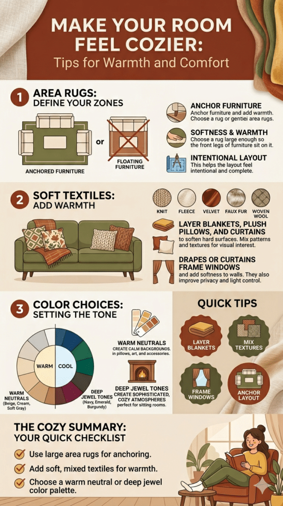 How to Convert a Formal Dining Room into a Cozy Sitting Room