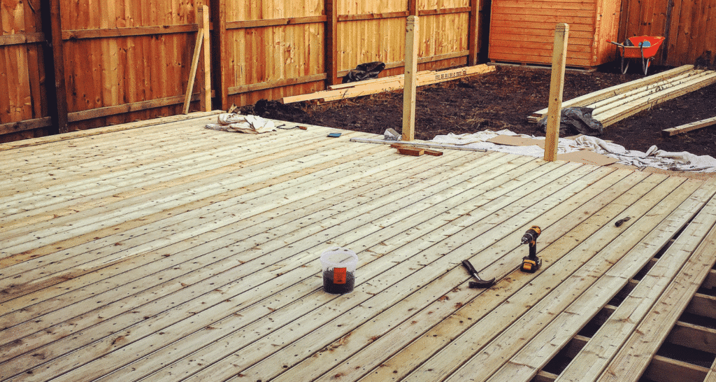 Composite Deck Installation